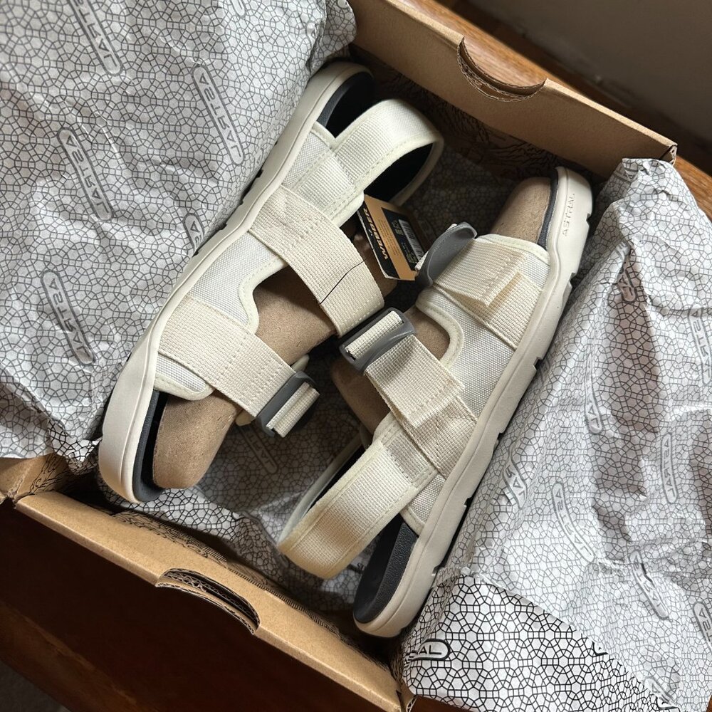 ASTRAL {NIB} Women's Webber Sandals | 8 / 37-38 | white | adjustable straps - Picture 2 of 10
